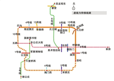 北京地鐵新線(xiàn)工程